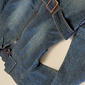 Women's Denim Dress Mini Size 16 Winter Holiday